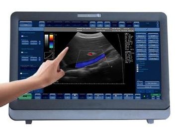 Hệ thống siêu âm Doppler 3D / 4D màu y tế cầm tay với màn hình LED 15 inch